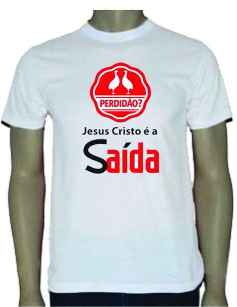 Camiseta Jesus e a saída