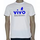 Camiseta vivo sem dinheiro